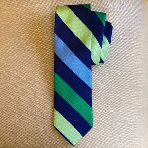 Brooks Brothers Classic Stripe Tie in 100% Silk